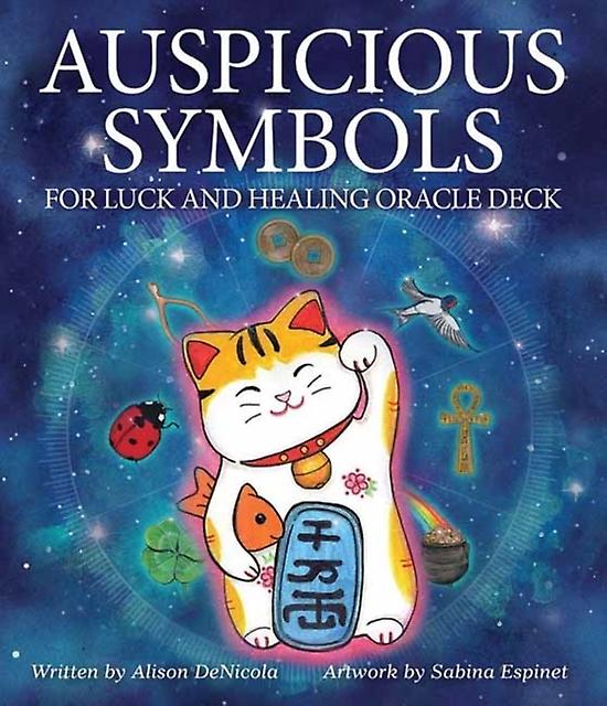 Auspicious Symbols For Luck And Healing Oracle Deck by Sabina Espinet Cards Book