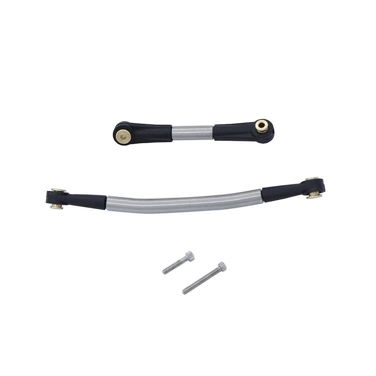 Stainless Steel Steering Link Servo Link Rod Steering Linkage for Axial SCX24 AX24 1/24 RC Crawler