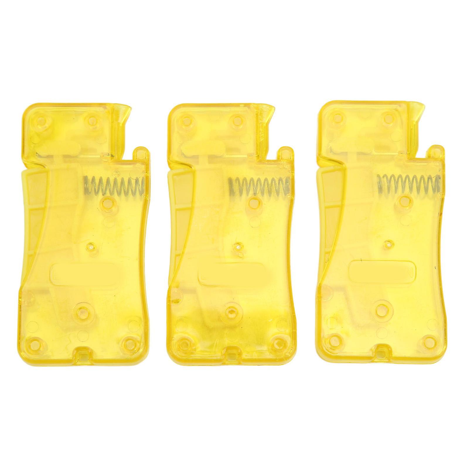 3-piece automatic needle threader, comfortable grip, plastic, for home use