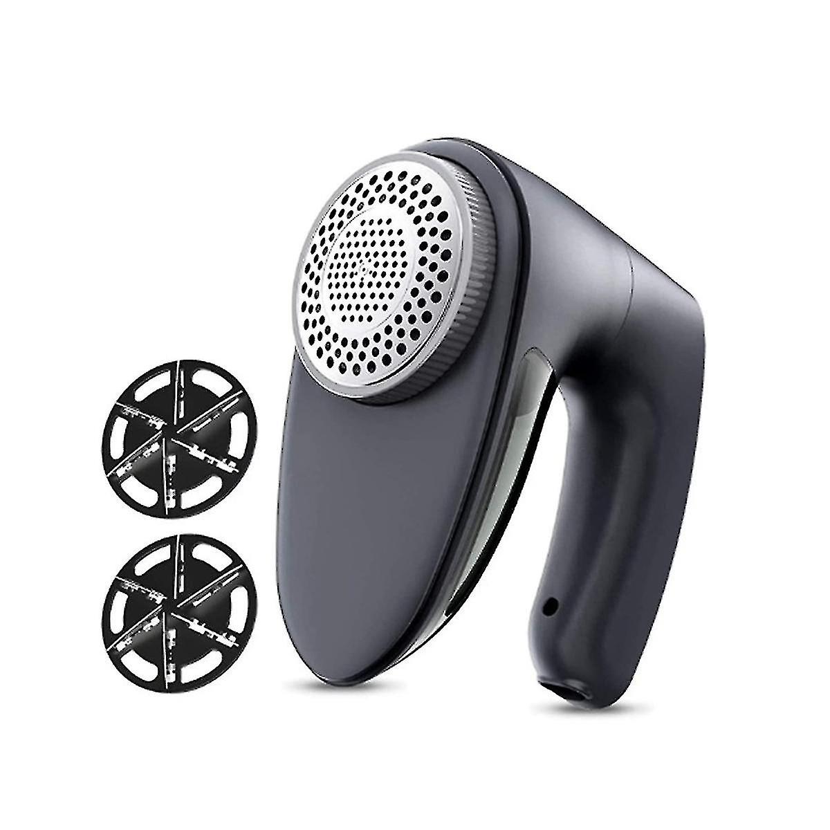 Electric Lint Remover With 6-leaf Blades Quickly Remove Usb Fabric Sweater For Clothes Bedding Dark