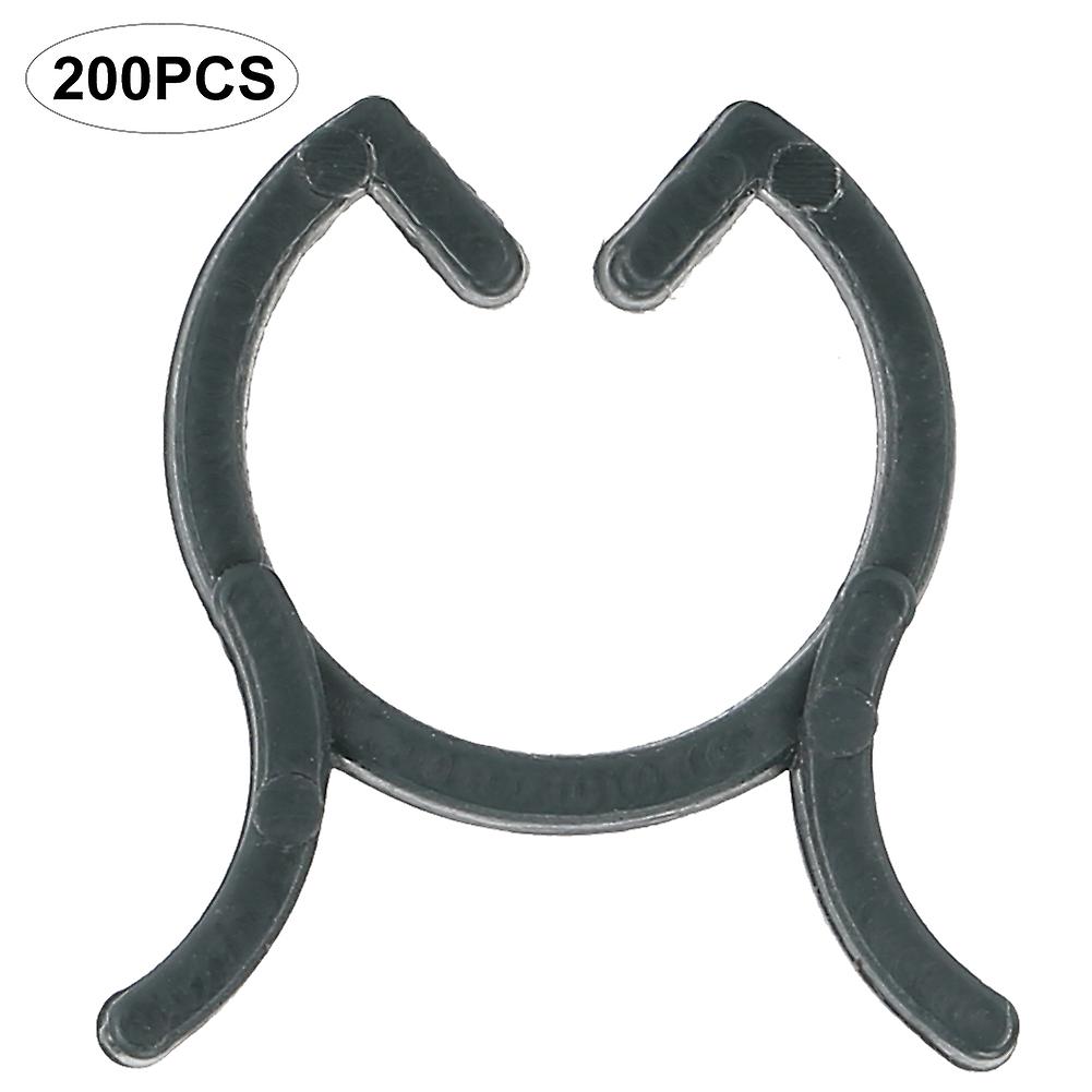 200 Pcs Durable Flower Vine Stem Clips Garden Accessories 20mm