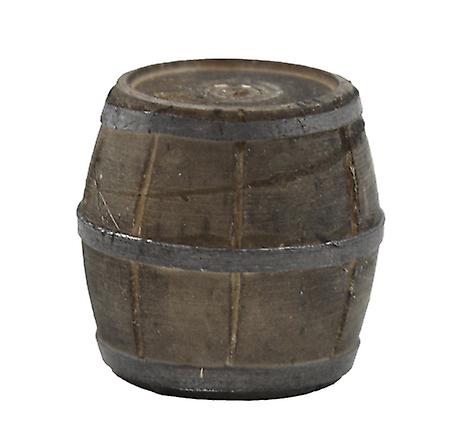 Dolls House Small Wine Beer Barrel Miniature Pub Bar Garden Stable Accessory 1:12