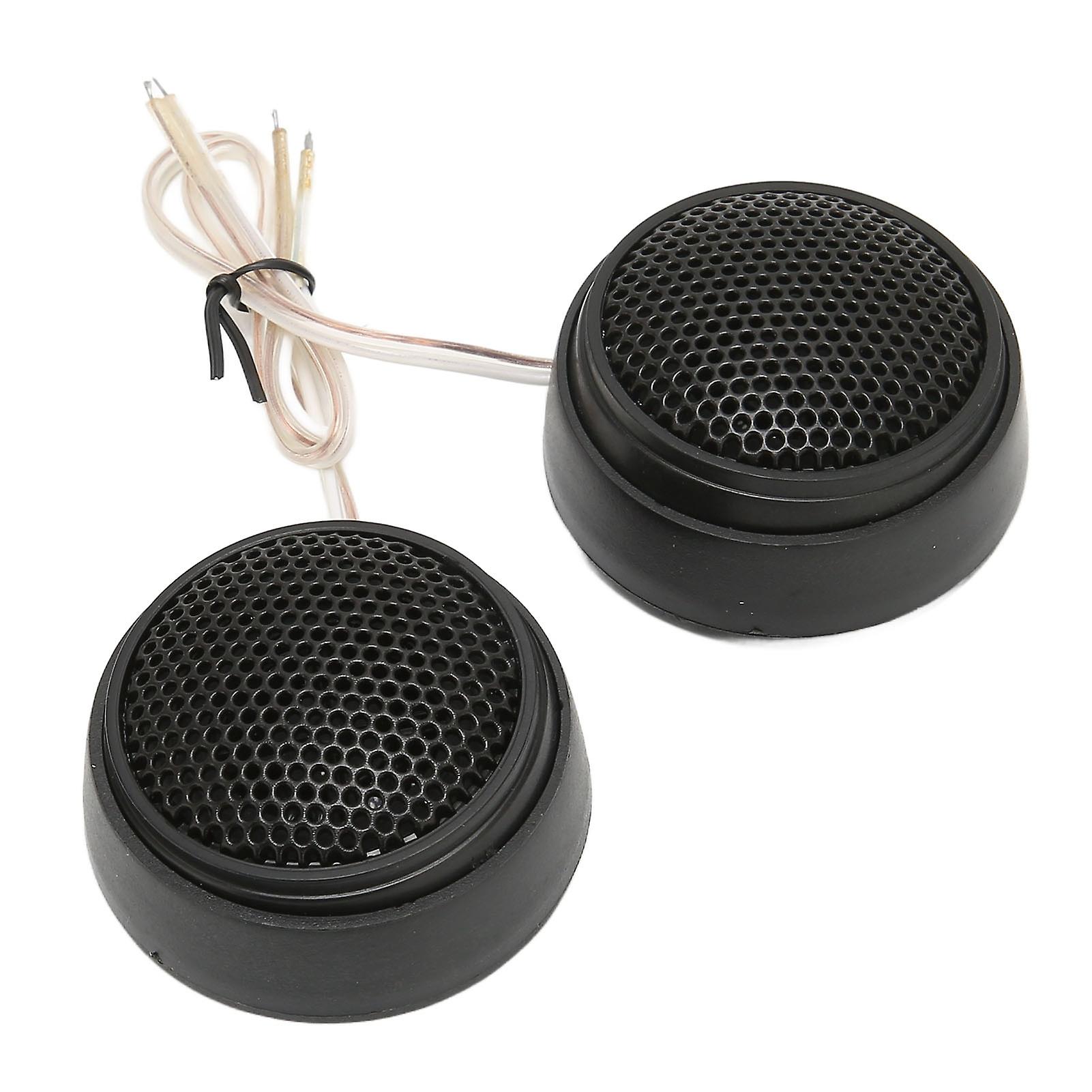 2 Pcs Car Dome Tweeter 1000W High Sensitivity Audio Stereo Loudspeaker with Base for Sound System