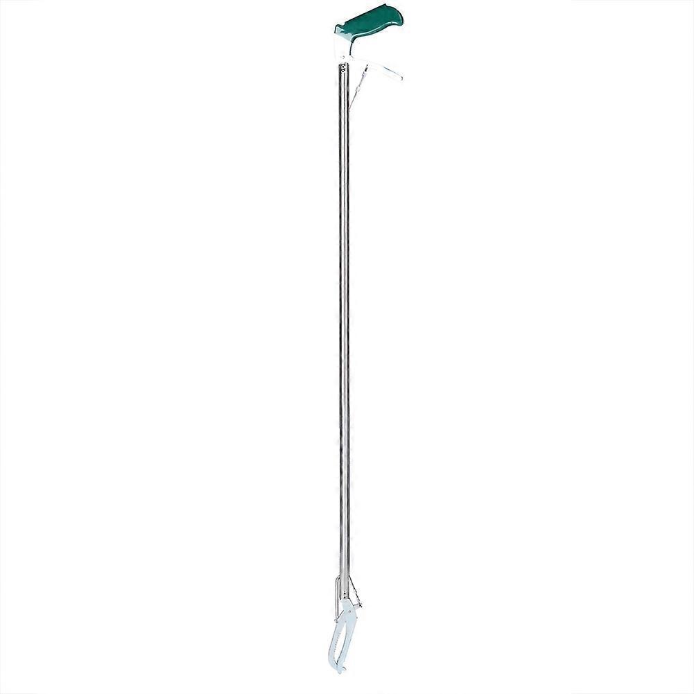 Stainless Steel Foldable Snake Tongs Reptile Catching Tool 100cm No Lock