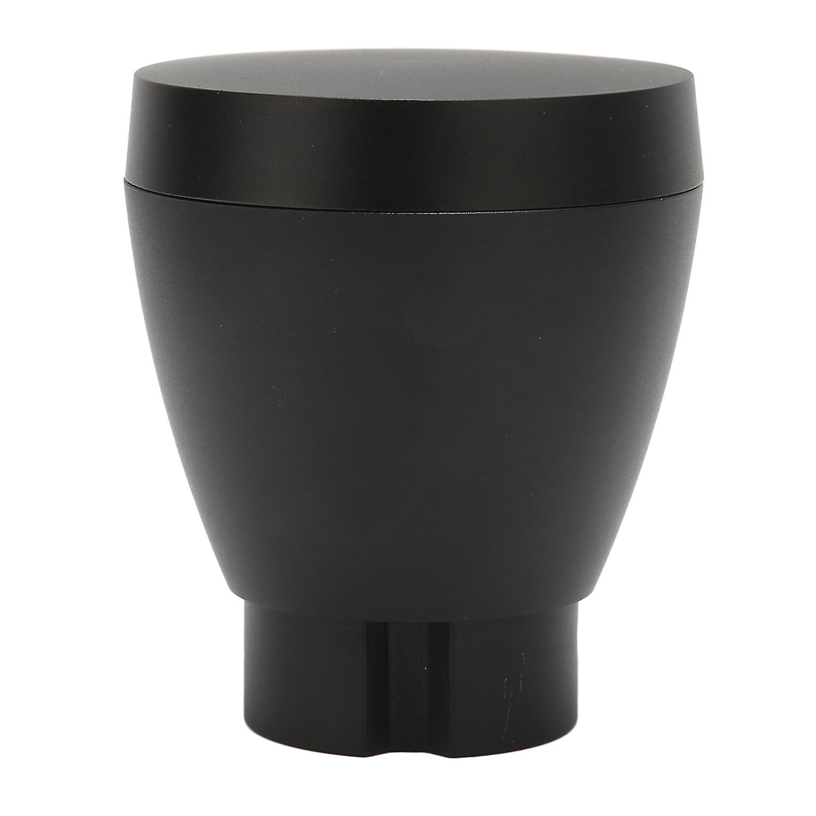 60g Coffee Grinder Bean Bin Reusable Aluminium Alloy Reusable Grinder Bean Bin for Eureka MignonBlack