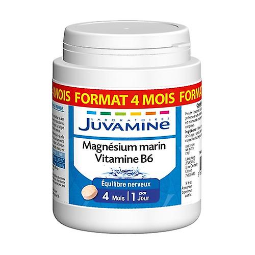 Magnesium Marin + Vitamin B6 - Long Cure Format 120 tablets