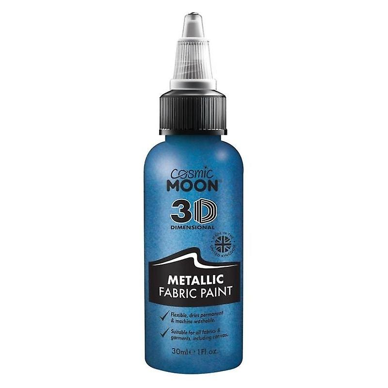 Cosmic Moon Metallic Fabric Paint Single 30ml S16567