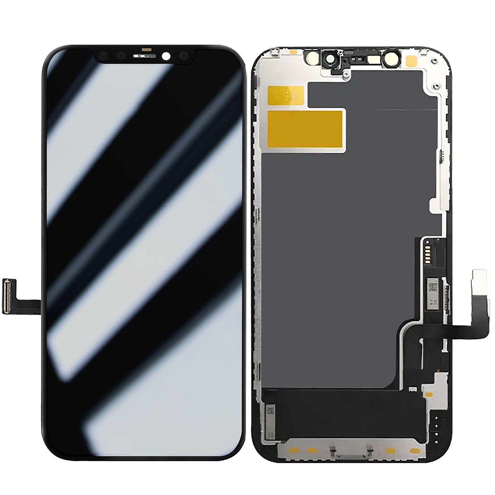 Complete LCD Screen for iPhone 12 and 12 Pro and Touch Screen, Black