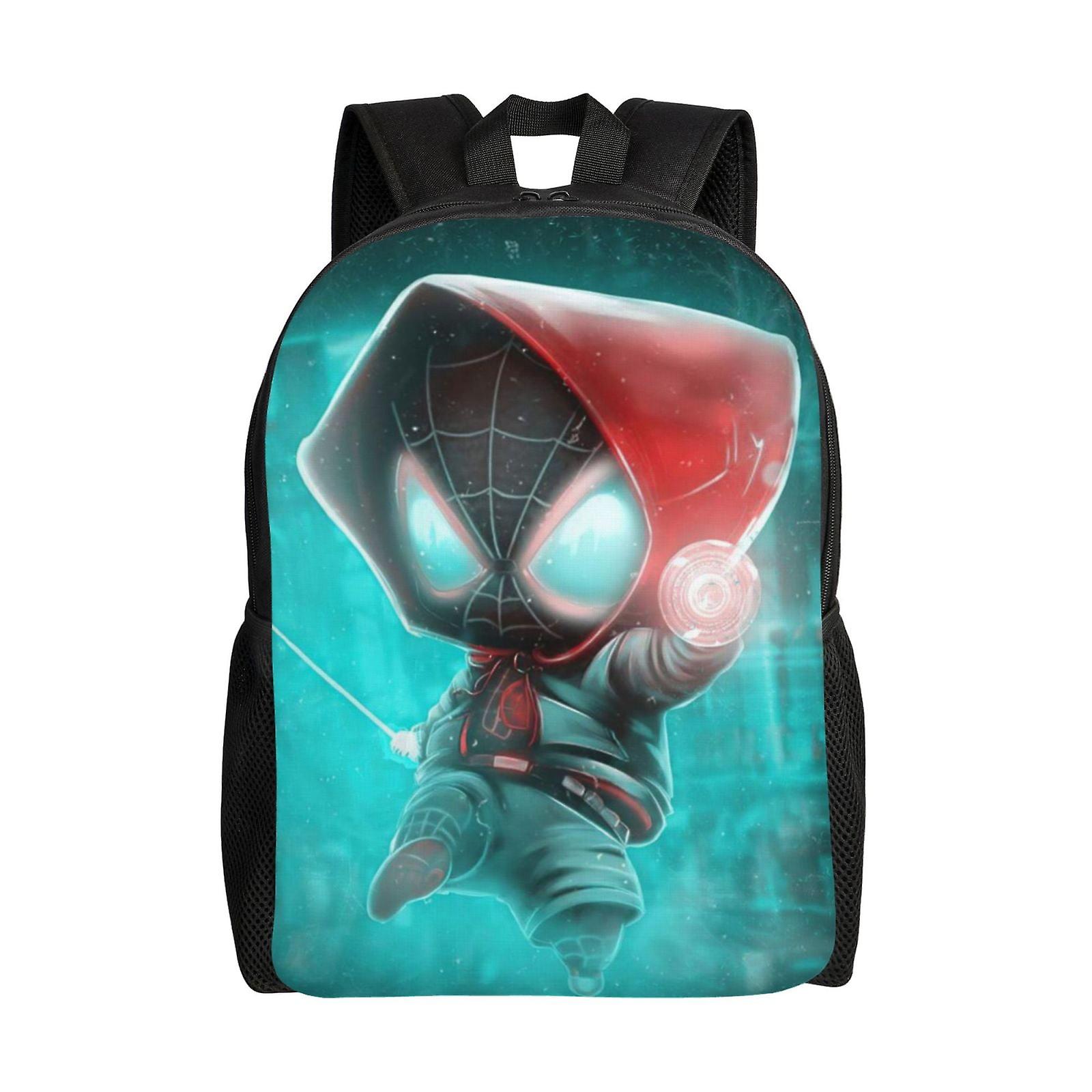 Spider-Man Kid Backpack School Bag Elementary Students Bookbags