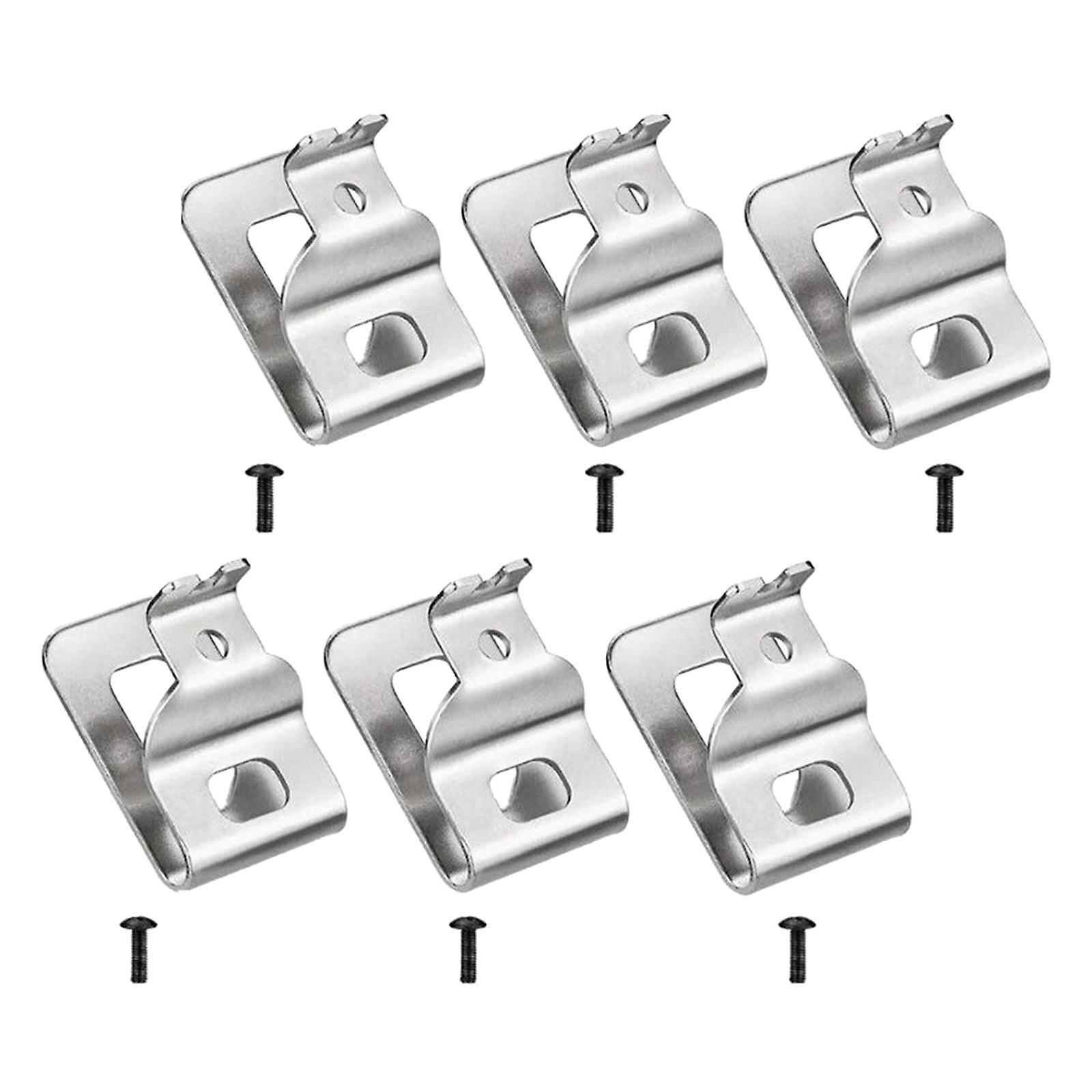 6x Replacement Belt Clip Hooks Drill Tool Clips Hook for N268241 Accessories