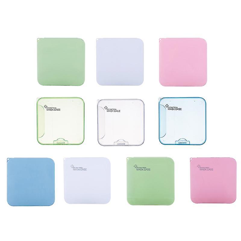 10pcs Mask Storage Box