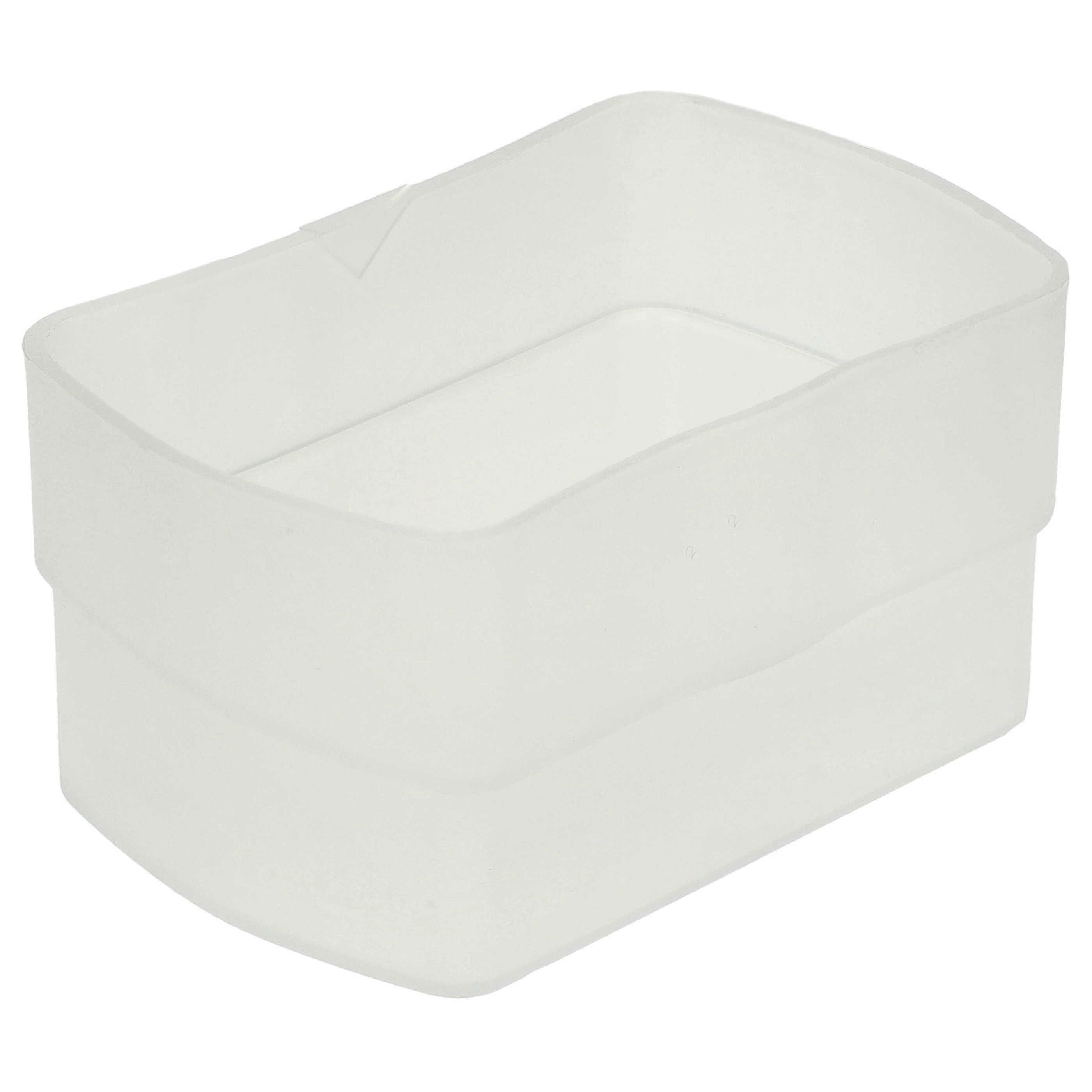 vhbw Flash Diffuser compatibel met Canon Speedlite Flash 580EX, Flash 580EX II Flash, Camera - Plastic Wit, 5 x 7,8 cm