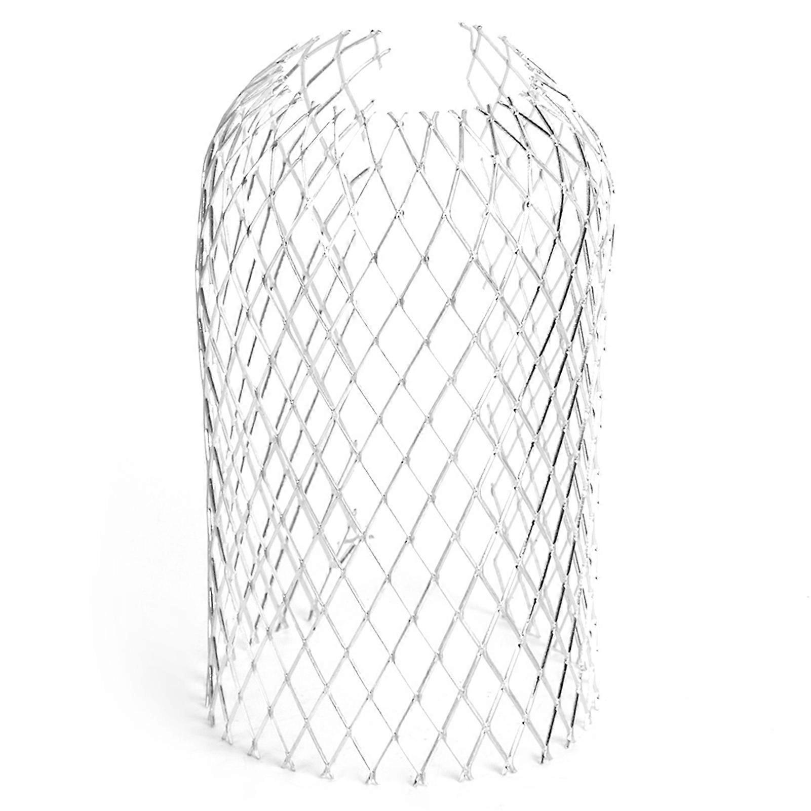 4Pcs Stainless Steel Gutter Guard Leaf Filter 15cm Downspout