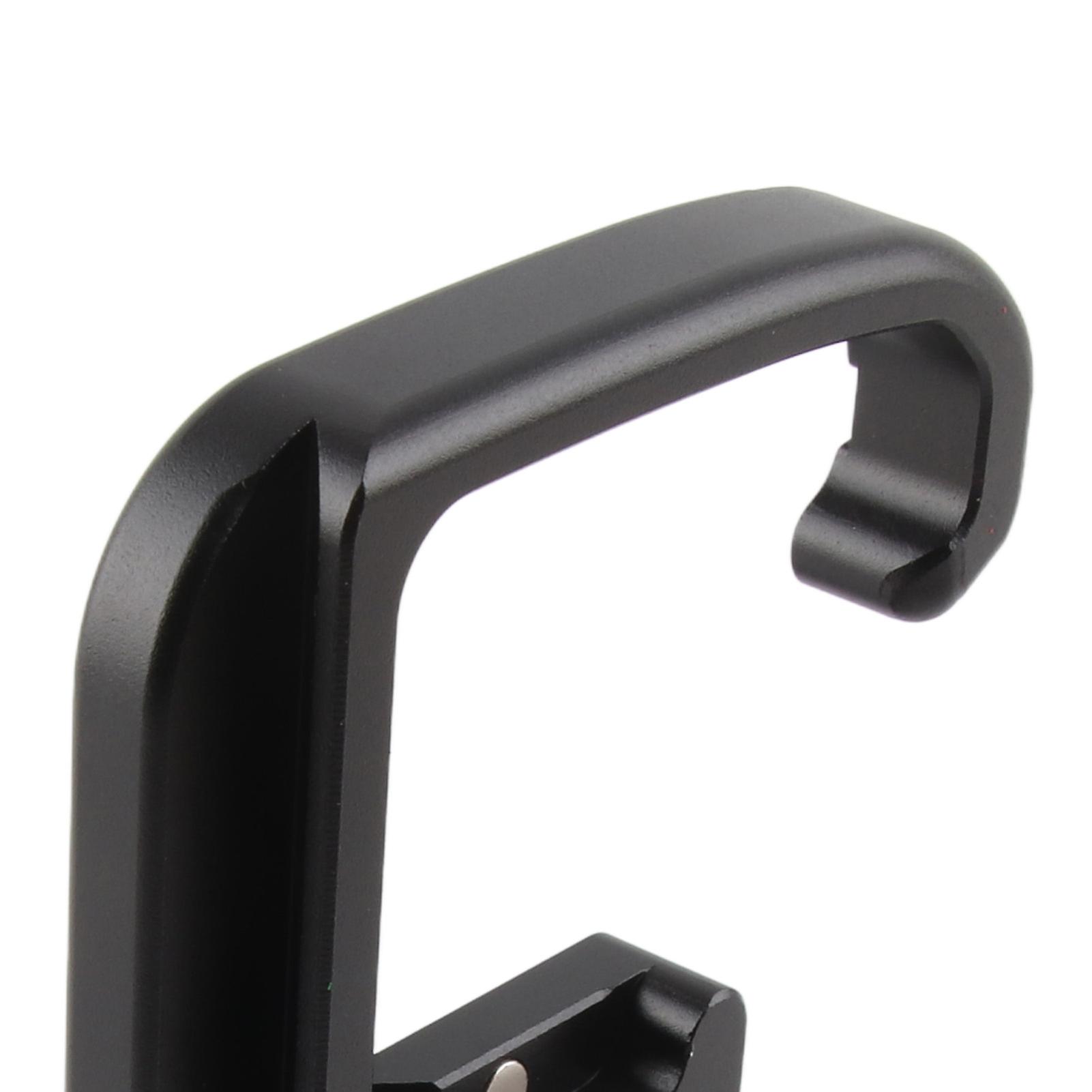 Camera L Bracket Tripod Vertical Release Plate Mounting Plate with 1/4 Inch and 3/8 Inch Screw Hole for A7RV