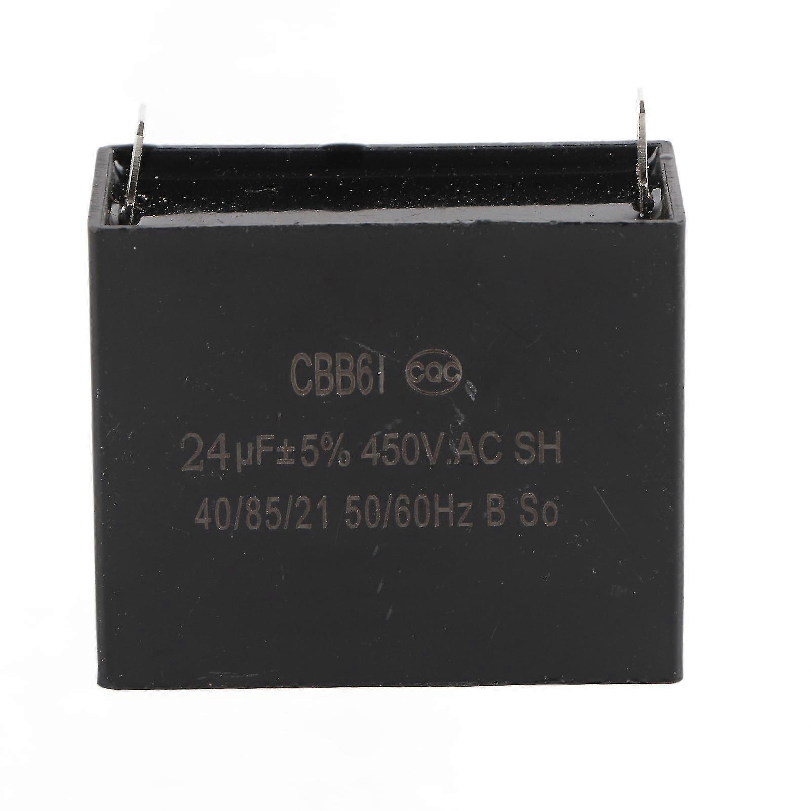Cbb61 ξεκινώντας γεννήτρια πυκνωτών 450v εναλλασσόμενο ρεύμα 24uf 50/60hz για 400/350/300/250vac Ul/ru που απαριθμούνται