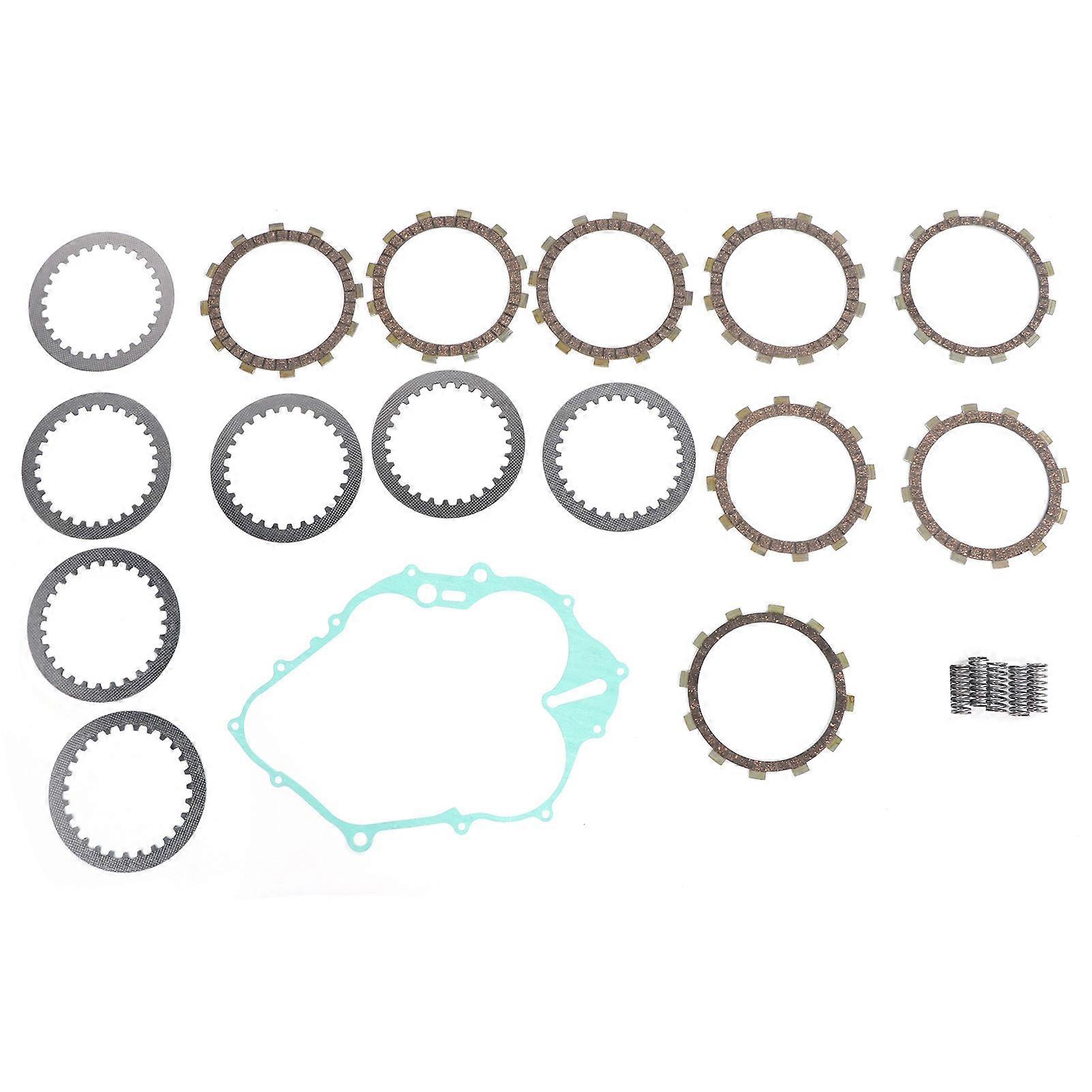 Clutch Kit Discs Disks Springs Gasket 5Y1?16321?00?00 Fit for Raptor 660R YFM660R