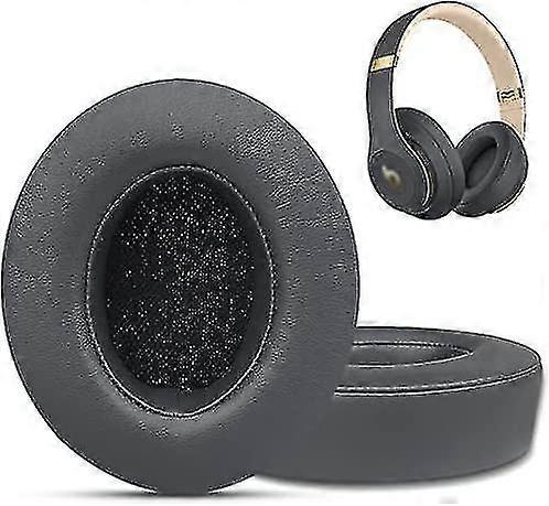 Beats Studio 3: n korvaavat korvatyynyt, Beats Studio 2: n korvatyynyt ja Studio 3: n langalliset ja langattomat (harmaat)
