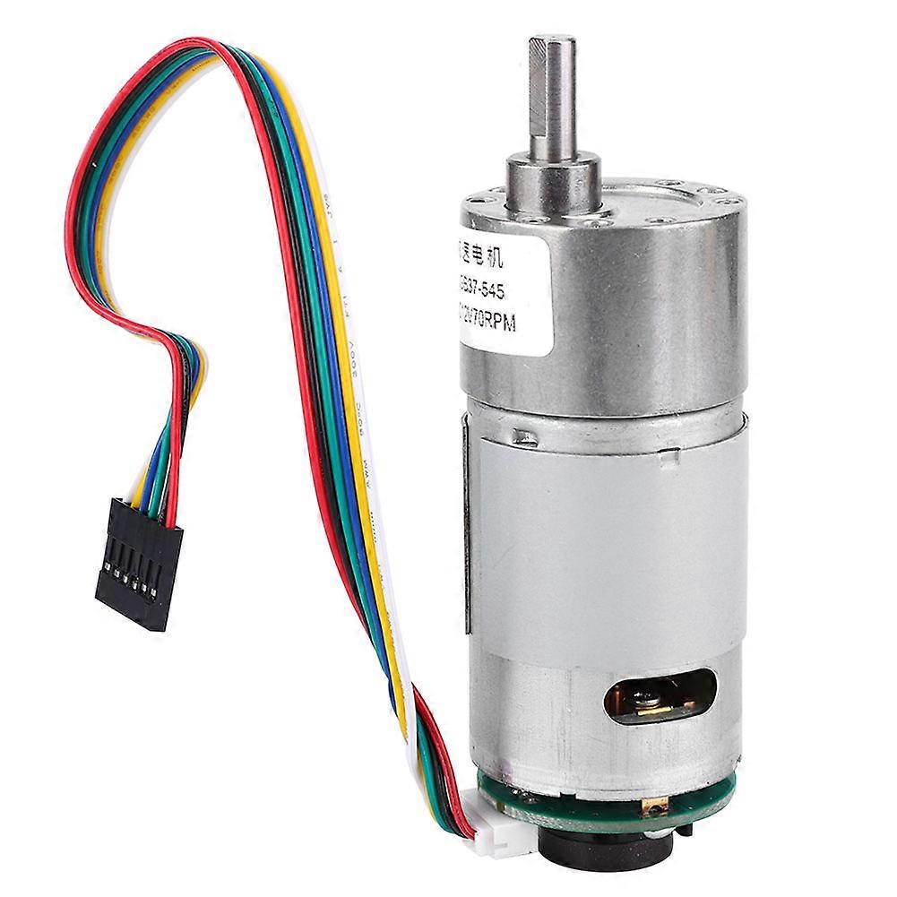 Large Torsion Gear Motor With Encoder 6v Power Speed Reduction Motor (speed 20)