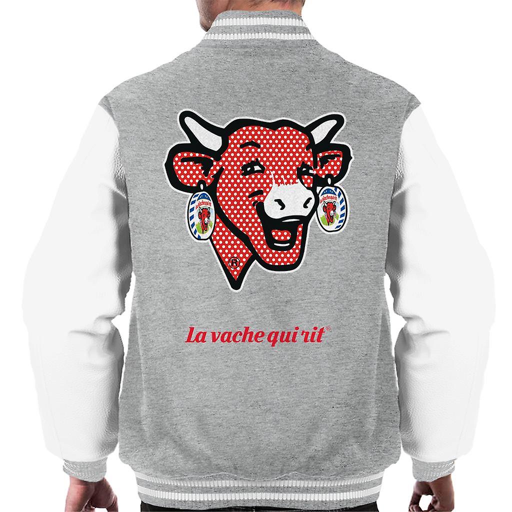The Laughing Cow Polka Dot Men's Varsity Jacket