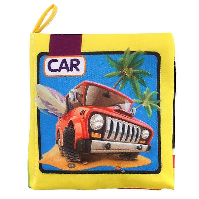 Baby Soft Cloth Book Animal Colors Shape for Toddlers Intelligence Development Educational Toy Gifts Cartoon Learning Books| |