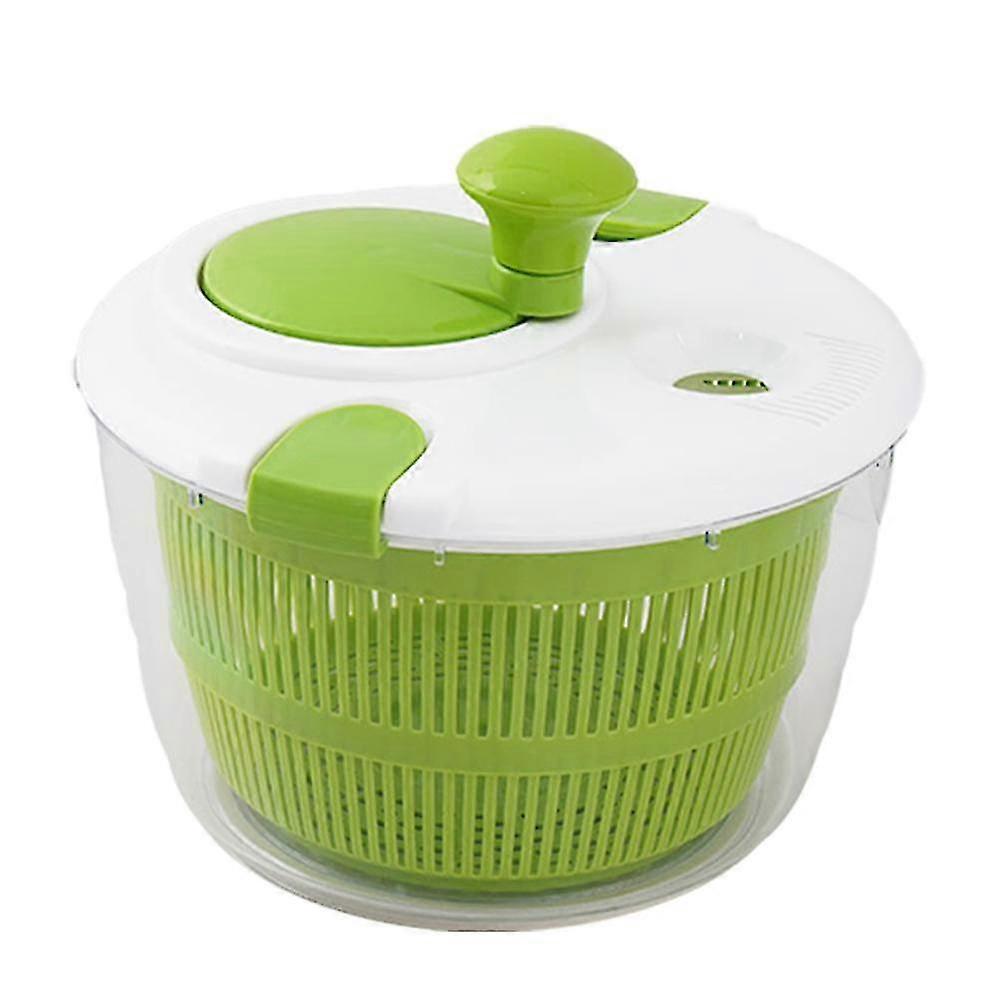 Salad Spinner Fruits And Vegetables Dryer Quick Dry Design Bpa Free Dry Off And Drain Lettuce And Vegetable