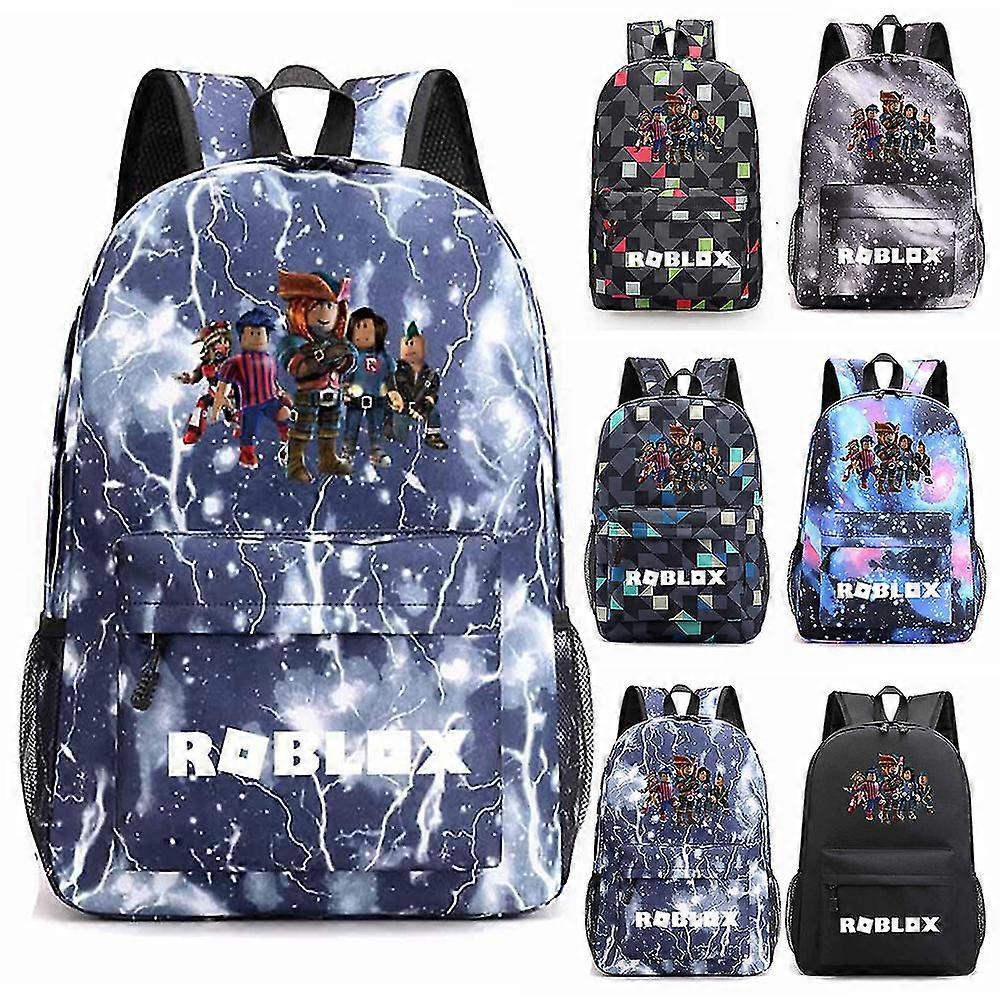 Roblox Galaxy Laptop Backpack For Teens Girls Boys Kids School