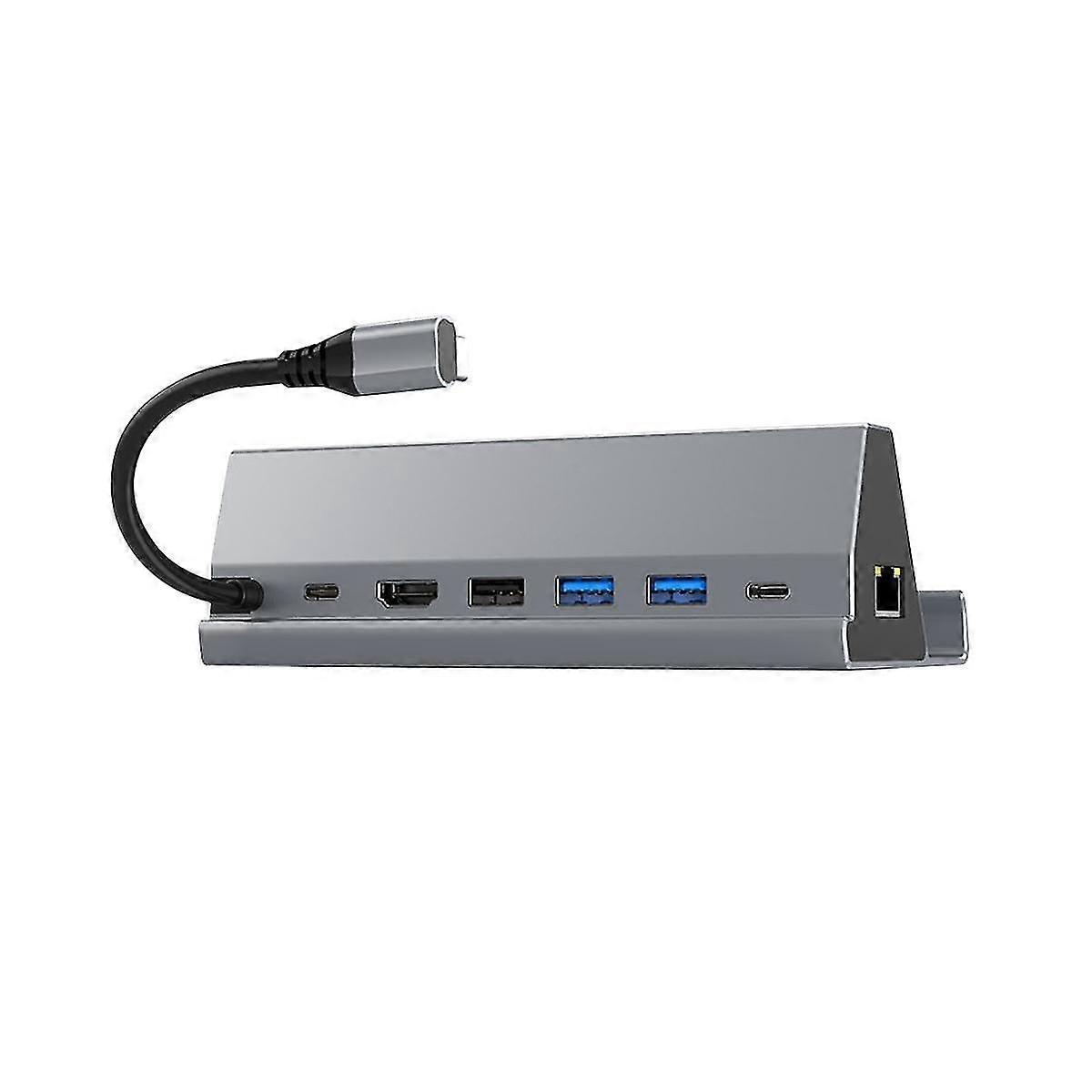 For Deck Dock Station Tv Base Stand Hub Docking Usb C To Rj45 Ethernet -compatible Usb3.0 For Steam