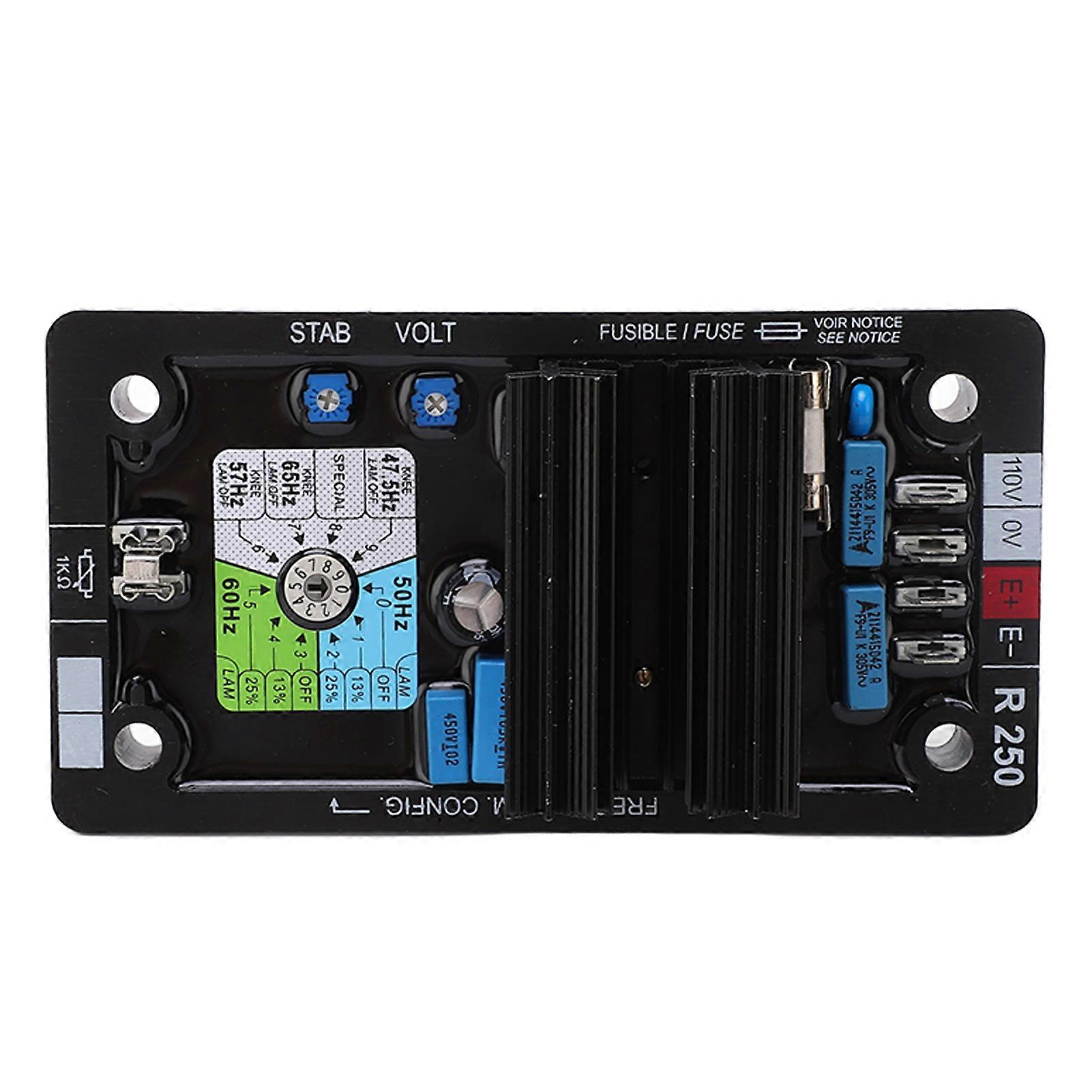 Generator Voltage Regulator Single Phase 2 Wire Generator AVR Board for SHUNT 85139V NO.1612