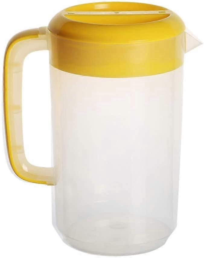 Large Plastic Pitcher With Lid 2500Ml Mix Drinks Water Jug For Hot And Cold Lemonade Juice