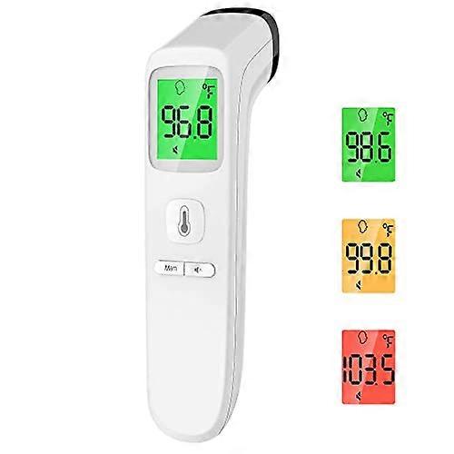 Forehead Thermometer, Baby and Adults Thermometer with Fever Alarm, LCD Display and Memory Function, Ideal for Whole Family