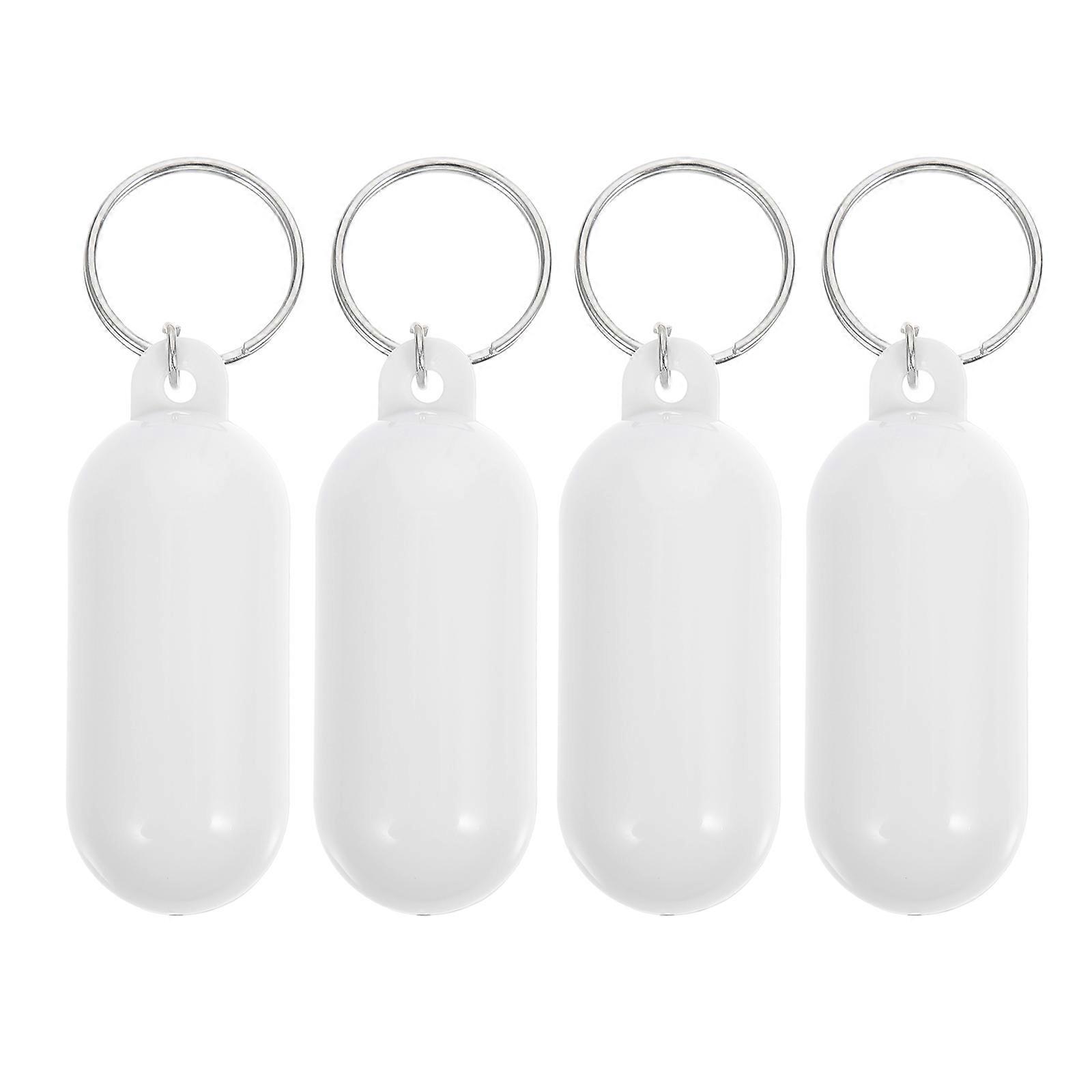 4 Pcs Floating Keychains Key Pendants Delicate Keychains Bag Hanging Adorns