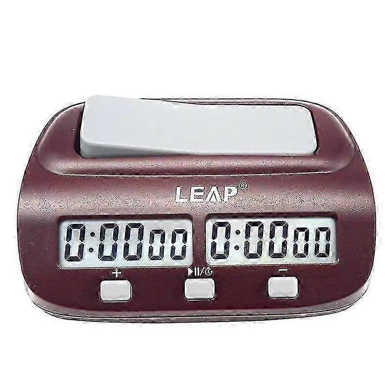 Leap Chess Clock, Digital Chess Timer & Game Timer, 3-i-1 Multipurpose Portable Professional Clock