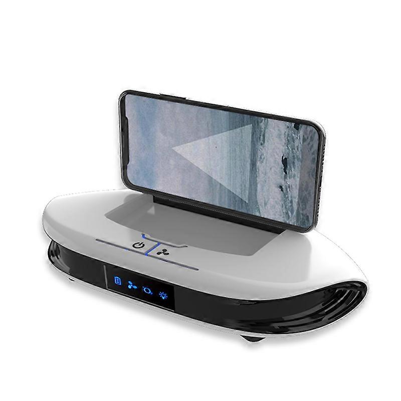 Car Solar Powered Air Purifier Aromatherapy Negative Ion Air Deodorizer with Stand