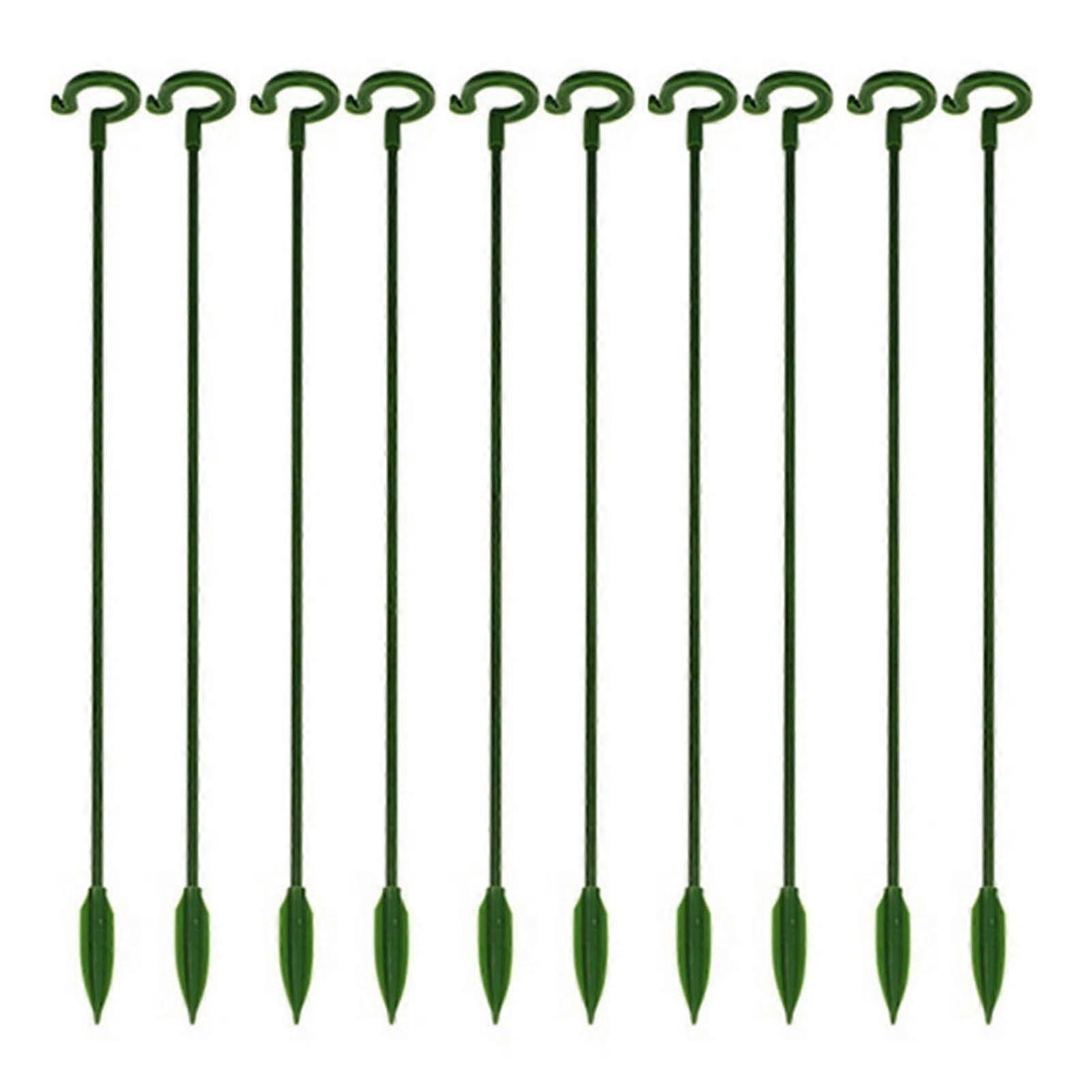 Plants Support Stake Fiberglass Garden Single Stem Support Ring for Plant Flower
