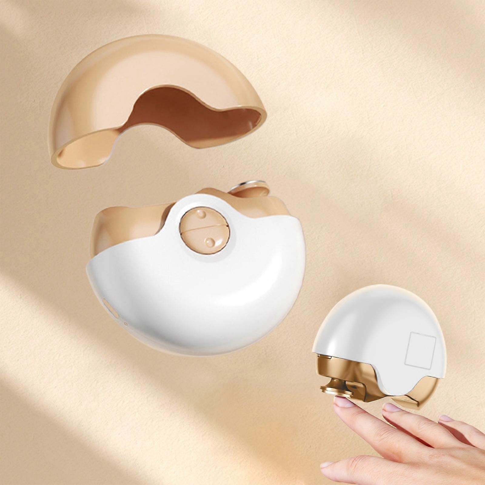 Automatischer Nagelknipser USB Wiederaufladbarer Nagelknipser Maniküre Schärfen 2 in 1 Nagelpolierer Automatischer Smart No Clip FLYE246346