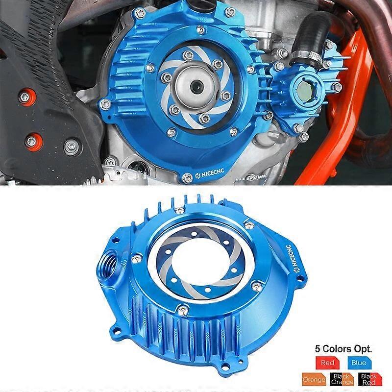 NiceCNC Motocross Engine Transparent Clutch Cover Guard For HUSQVARNA FE FC 250 350 2017-2023 FE350S 2022-2023 FX 350 2019-2022