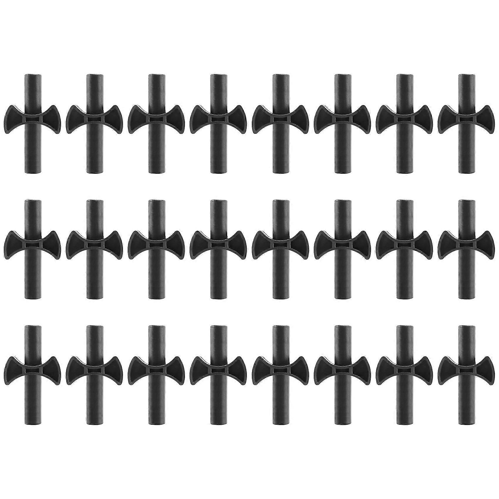 24Pcs Trampoline Enclosure Pole Space Spacers Trampoline Plastic Spacers Replacement Accessories
