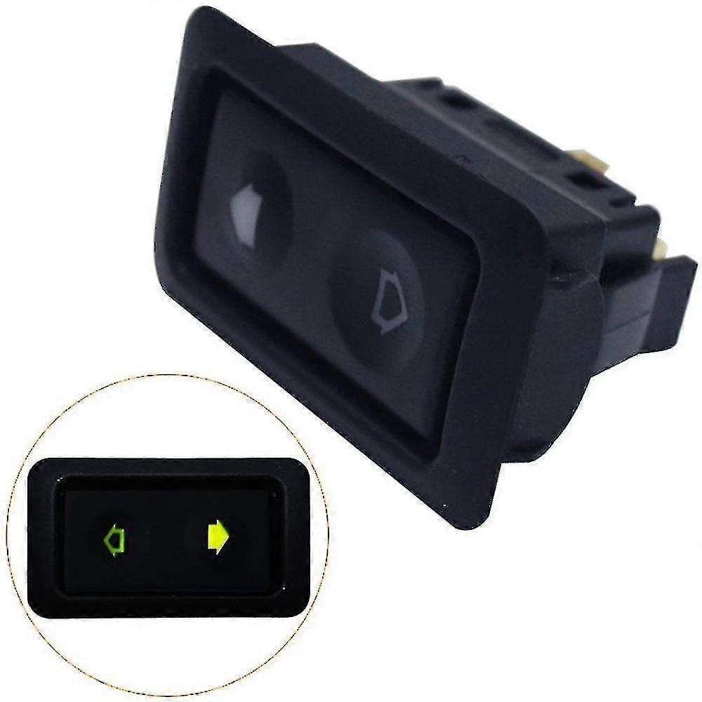 Power Window Switch Dc 12v 24v Universal 6pin Car Electric Window Switch