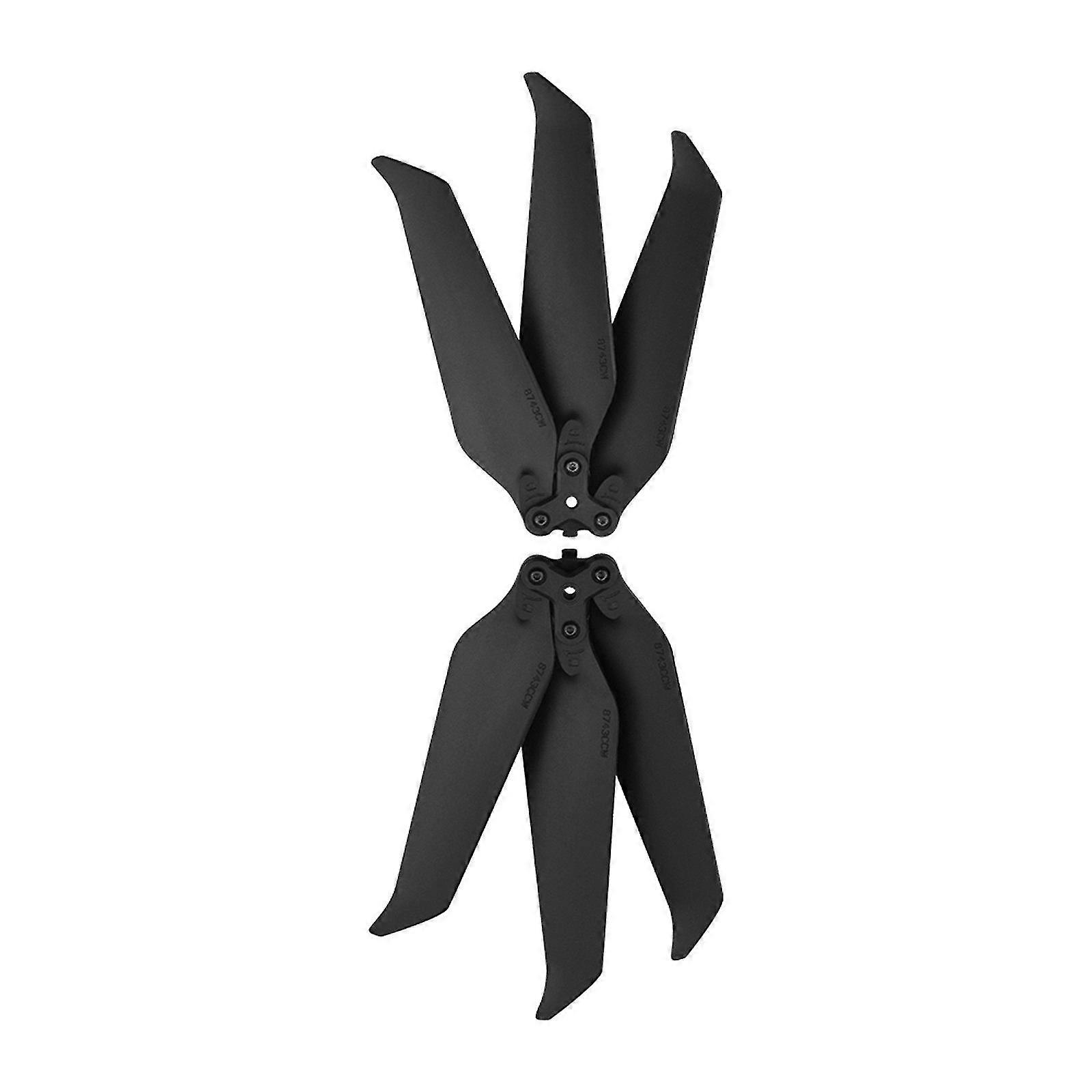 1pair Nylon Fiber Propellers 3-blade 8743f Low-noise For Dji Mavic 2 Pro/zoom
