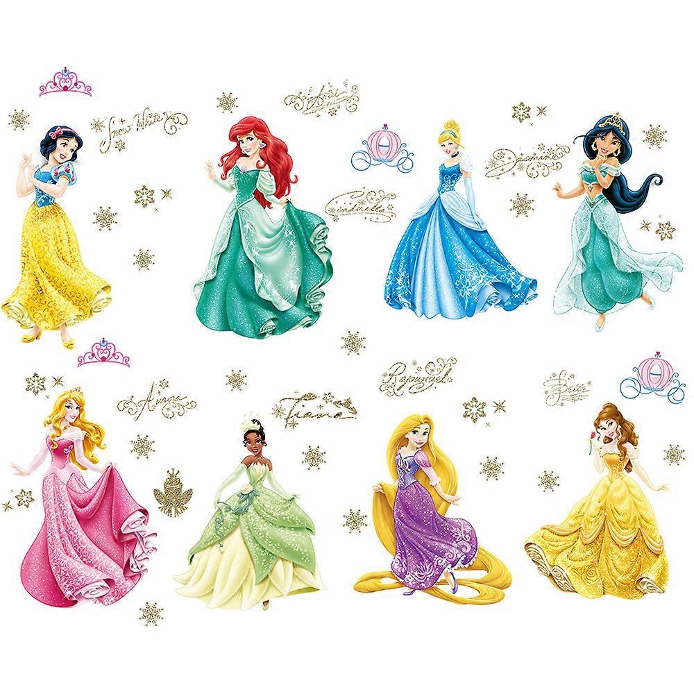 Πριγκίπισσα αυτοκόλλητα τοίχου Κάστρο Decal Κορίτσια τοίχου Dcor DIY αφαιρούμενο αυτοκόλλητο τέχνης τοίχων για το μωρό παιδιά Νηπιαγωγείο κορίτσια Υπνοδωμάτιο σαλόνι Playroom Wal