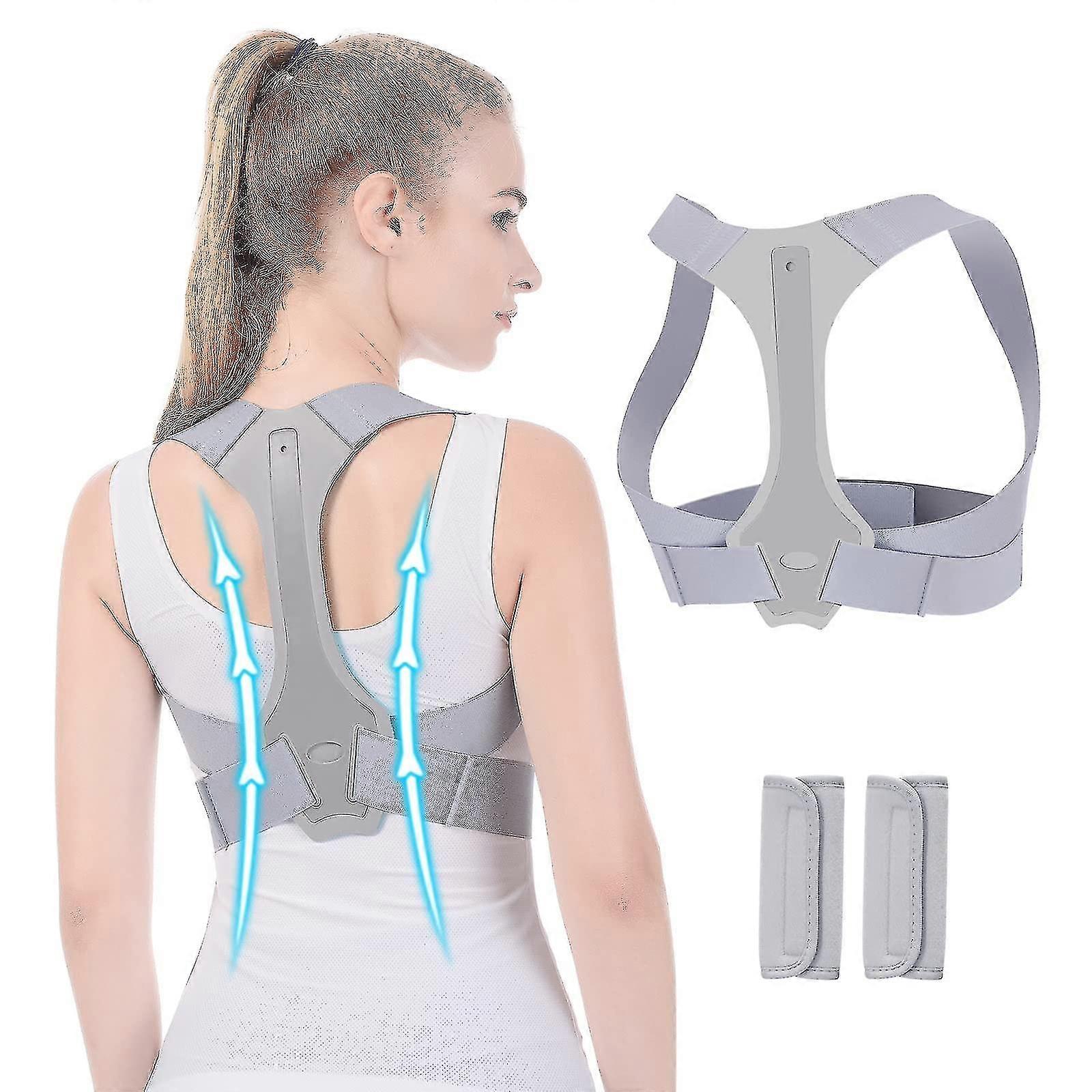 Posture Correction Straight Holder Shoulder Back Support Adjustable For A Healthy Posture-l