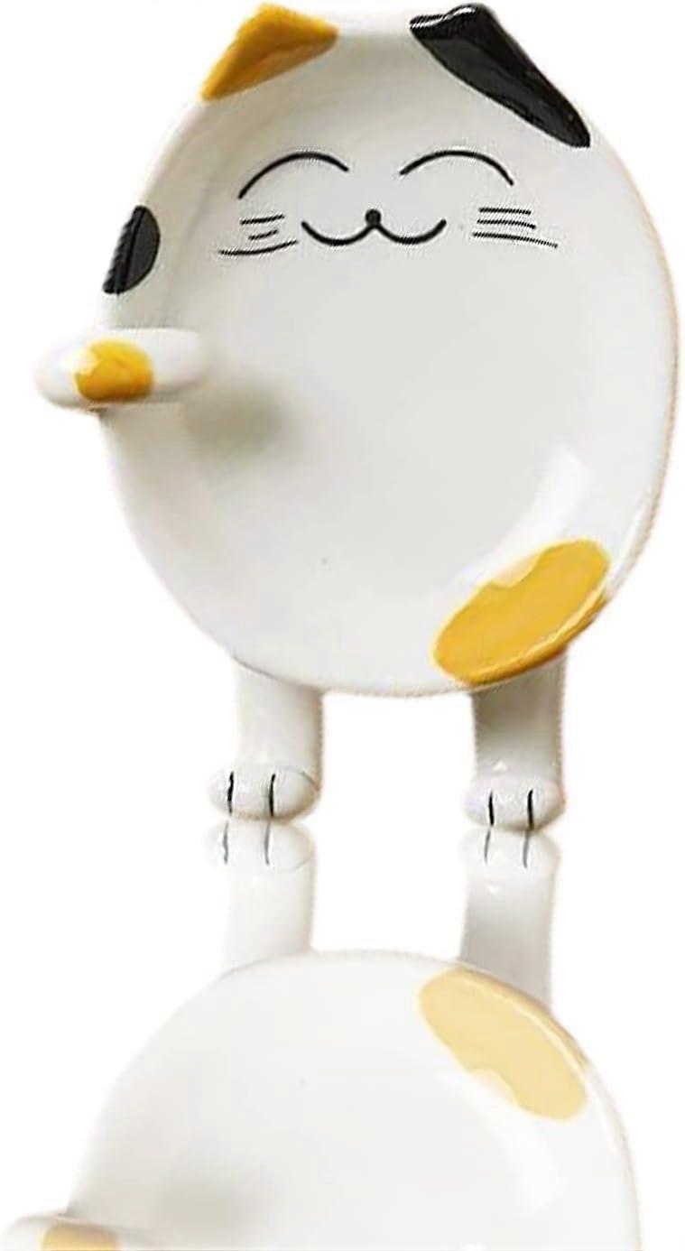 Spoon Lid Holder, Pot Lid Holder, Ceramic Spoon Rest, for Kitchen Decoratio