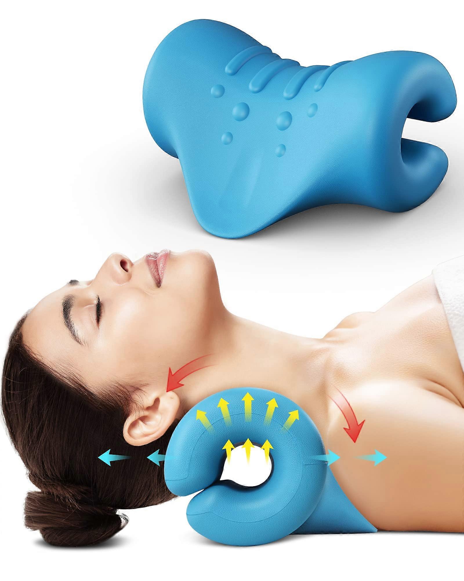 Neck Chiropractic Pillow,Neck and Shoulder Relaxer