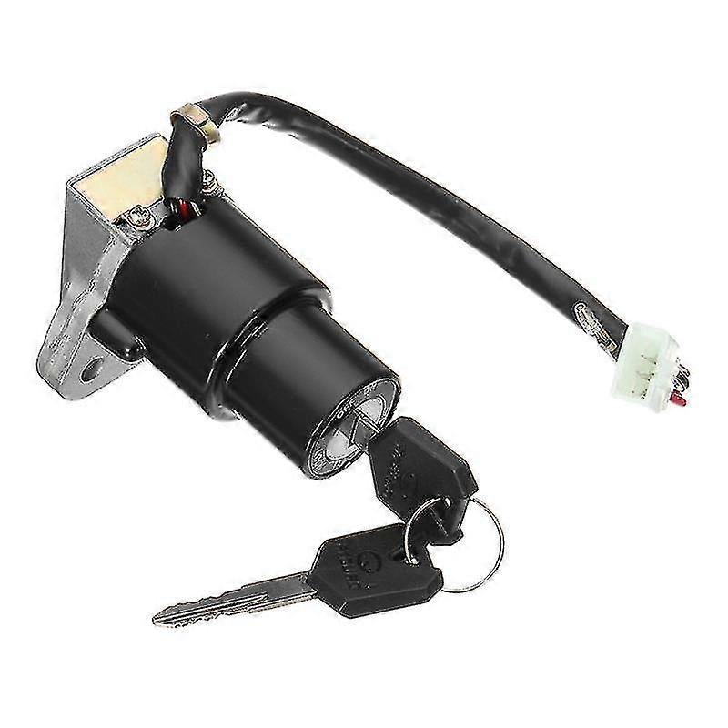 Motorcycle Ignition Switch Lock Assembly 3-Pin With Keys Fit compatible with DT 125 R/TZR 250/ 350/ 600