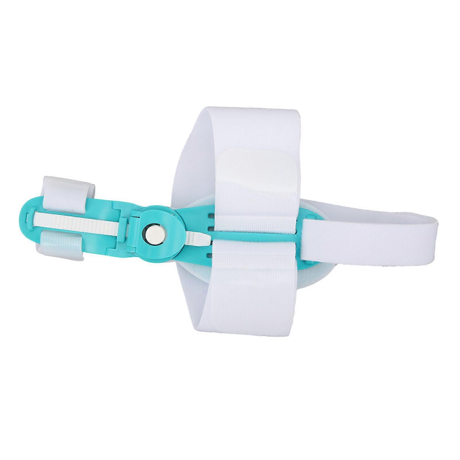 Adjustable Bunion Splint Hallux Valgus Corrector Orthopedic Bunion Toe Straightener Green and White
