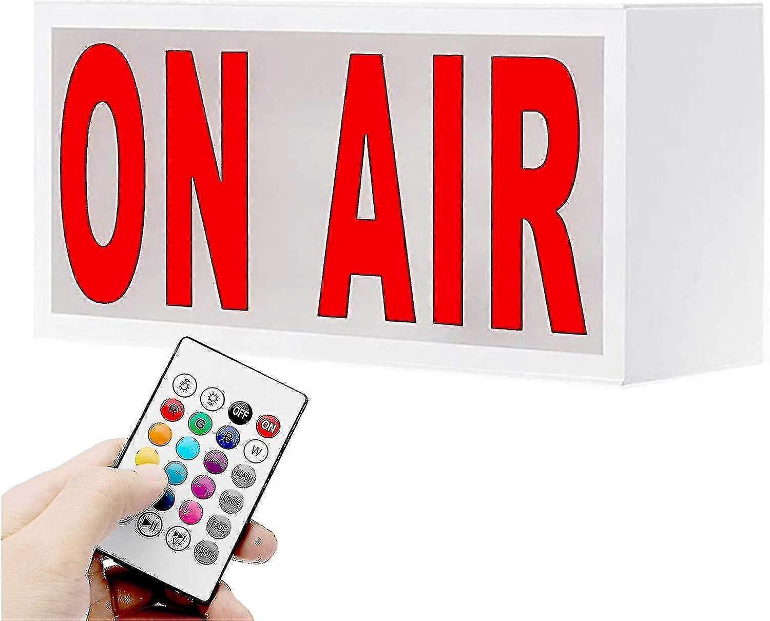 Glowing On Air Led Sign, Luminous Sign Letters Neon Light Door Sign Wireless