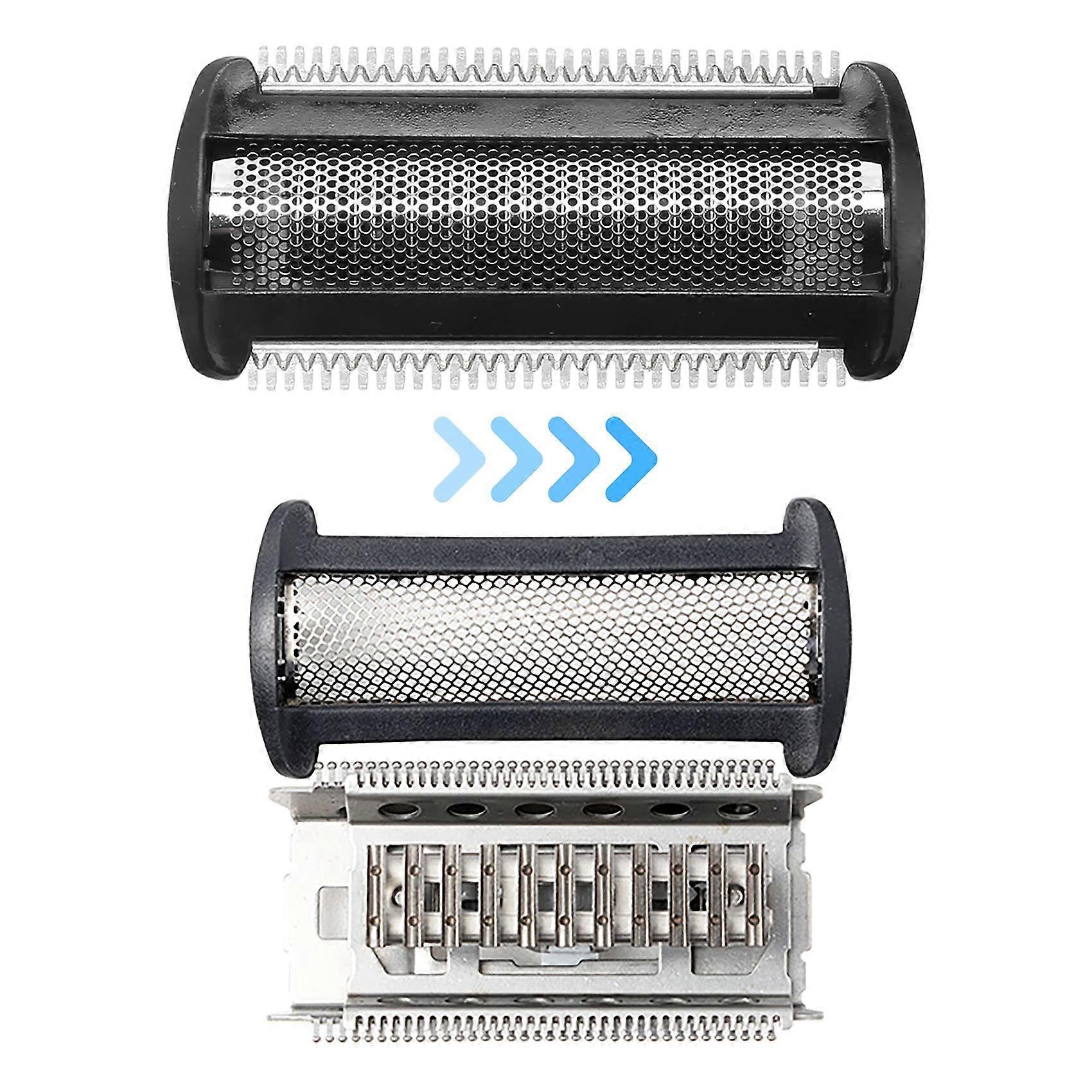 Tête De Remplacement (feuille/foil) Pour Tondeuse/rasoir Philips Bodygroom BG2024 BG2025 BG2026