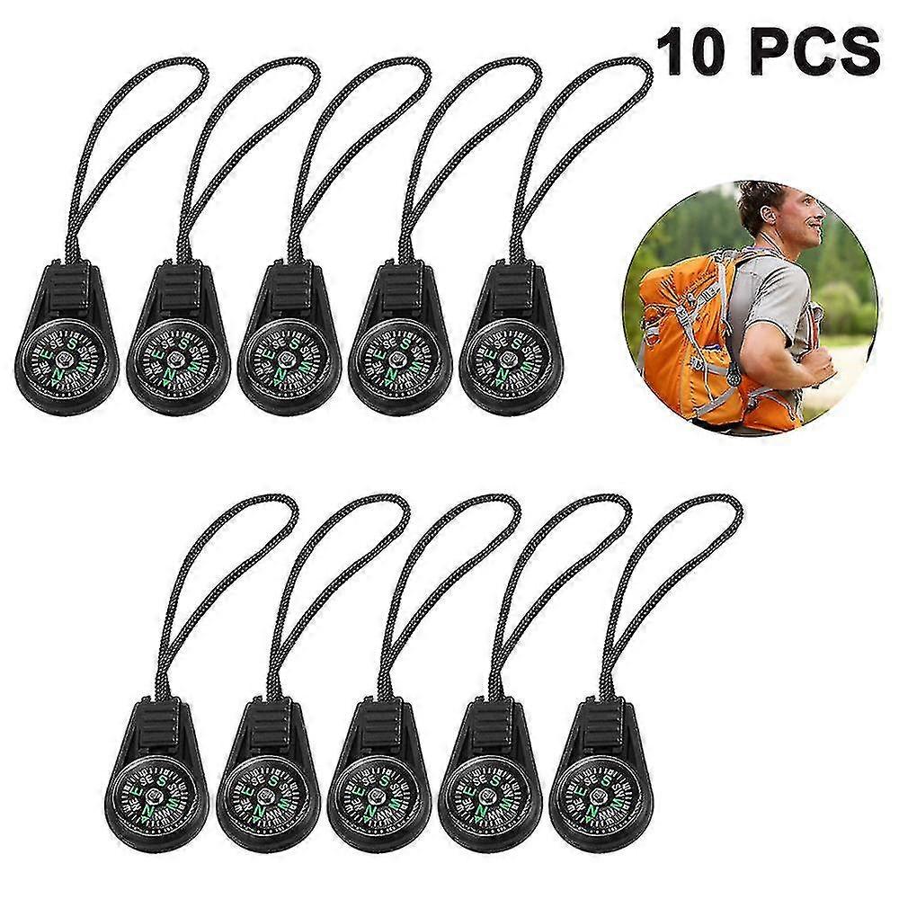 Mini Survival Compass Pack Of 10