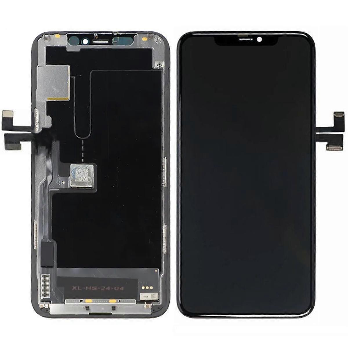 iPhone 11 Pro LCD-skærm Hård OLED Sort (YK)