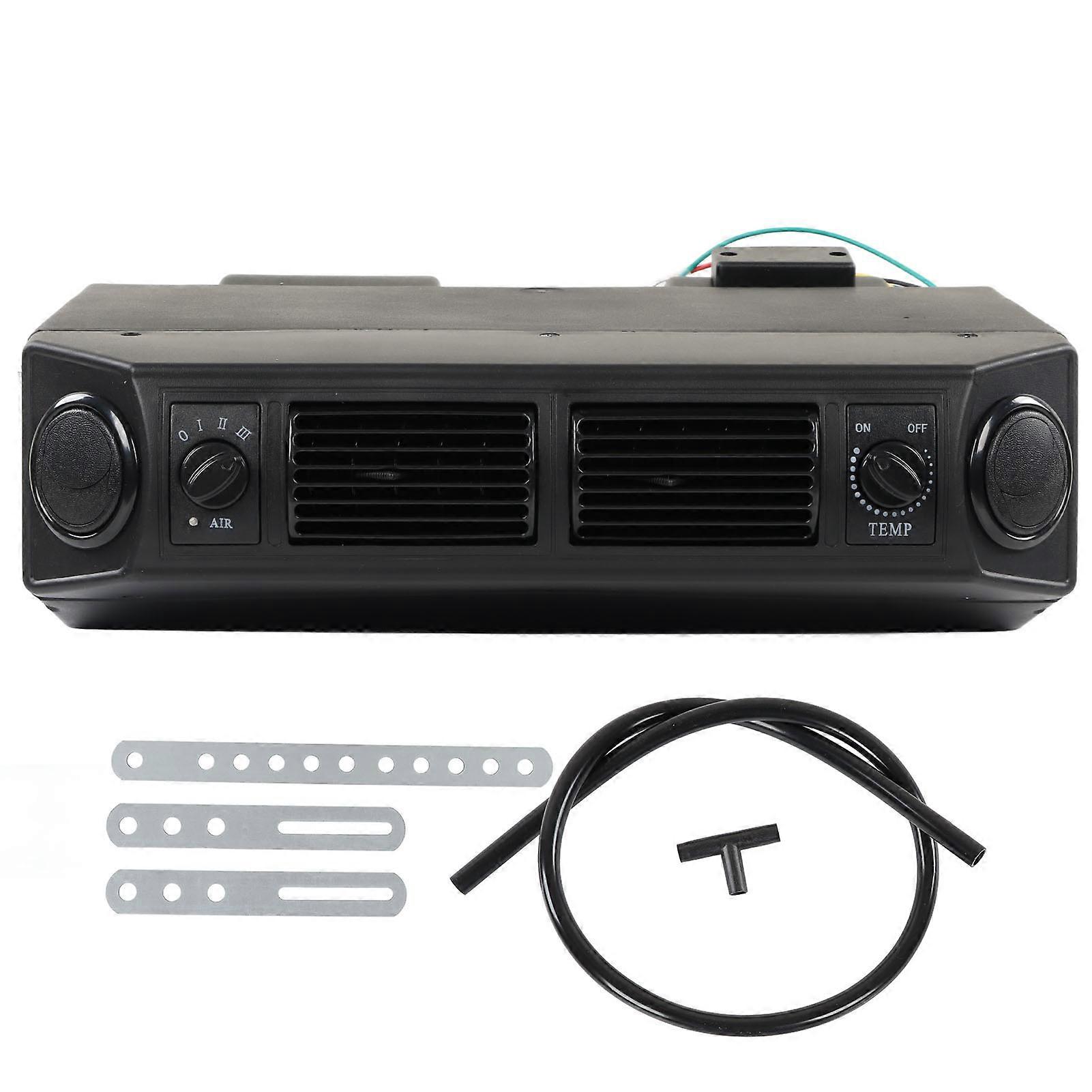 12V / 24V universaali 3-vaihteinen matkailuauto-ilmastointilaitteen lisävarusteet A / C-höyrystimen kokoonpanoyksikkö, jossa on poistoaukot Auton viritys autoille Matkailuautot